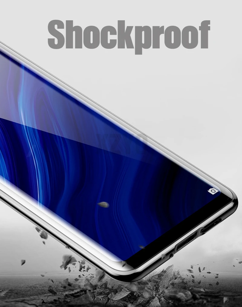 360 Полный Магнитный чехол для huawei P30 Pro P20 mate 20 металлический бампер 12D Передняя сенсорная пленка закаленное стекло крышка huawei P30 Pro Чехол
