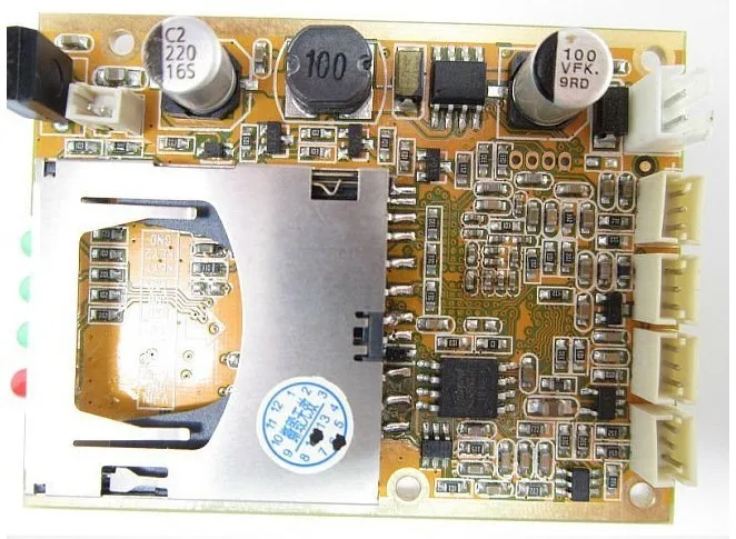 Горячая Распродажа 1ch DVR плата Автомобильный видеорегистратор разрешение D1 ИК
