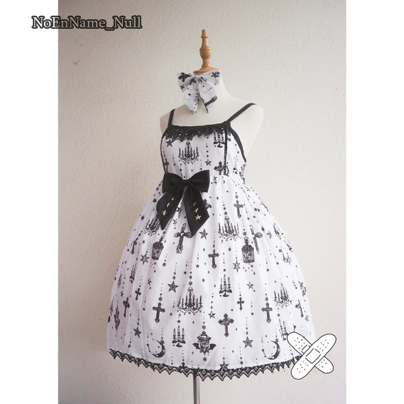 Платье принцессы JSK 2020 милое кружевное платье без рукавов с бантом костюм для