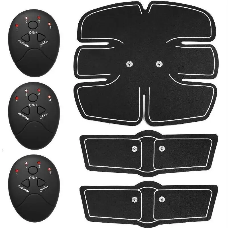 Массажер для тела Электронный тренажер мышц живота стимуляция ног рук