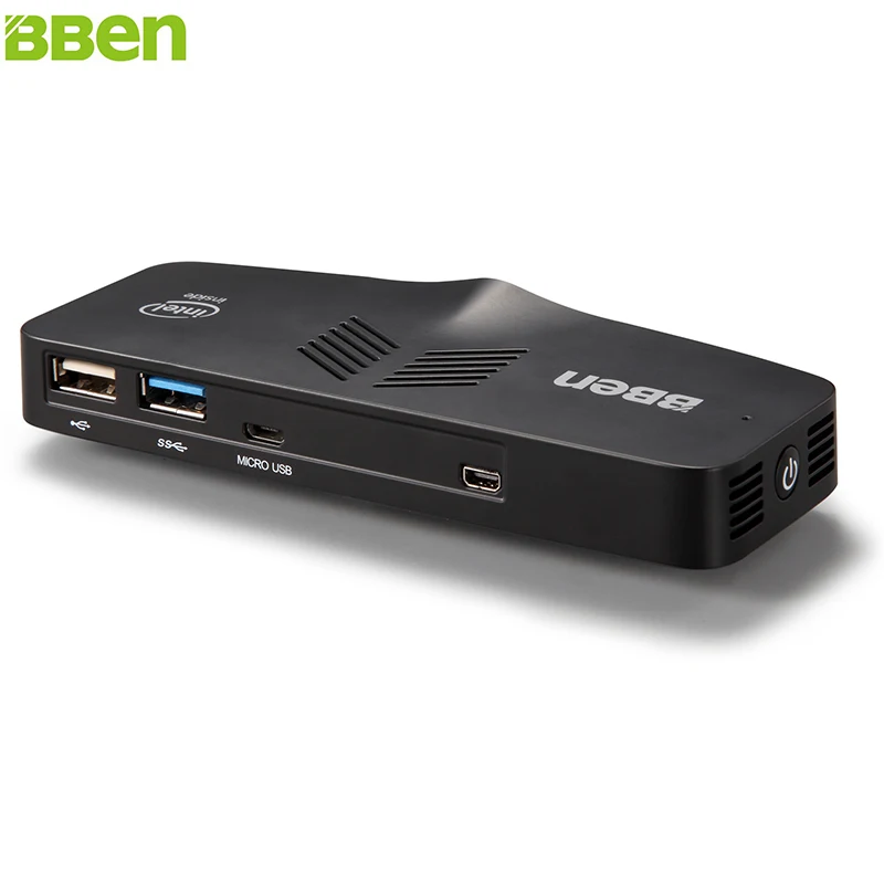 Мини ПК BBEN на Windows 10 4 ядерный процессор Intel atom Z8350 + 64 ГБ USB3.0|mini pc windows 10|mini windowspc |