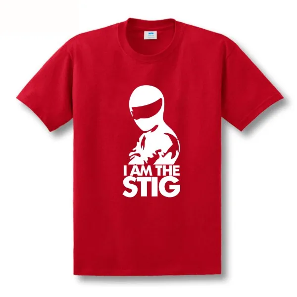 Хлопковая мужская футболка с коротким рукавом ECTIC новая модель sitcoms I AM STIG