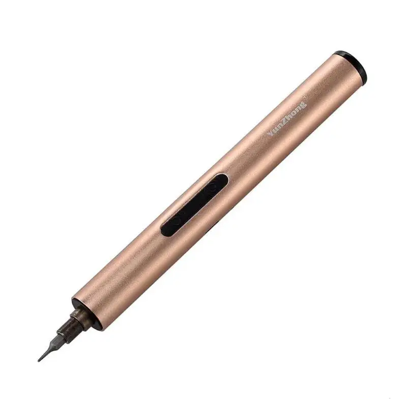 Rose Gold Электрические отвертки 22в1 мини электрический отвертка S2 аккумуляторная беспроводная черная Золотая электрическая отвертка ремонтные инструменты - Цвет: Rose Gold