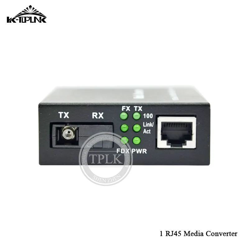1 Порты и разъёмы RJ45 медиа конвертер FE 10/100 м fast Ethernet singmode волоконно оптический