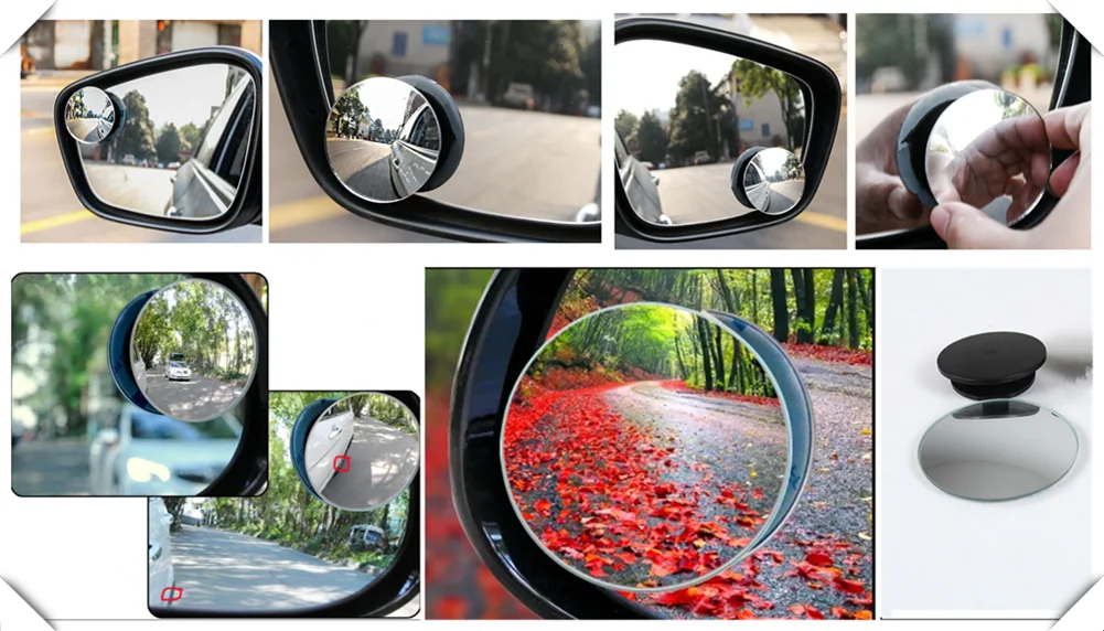 Car borderless small round blind spot mirror | Автомобили и мотоциклы