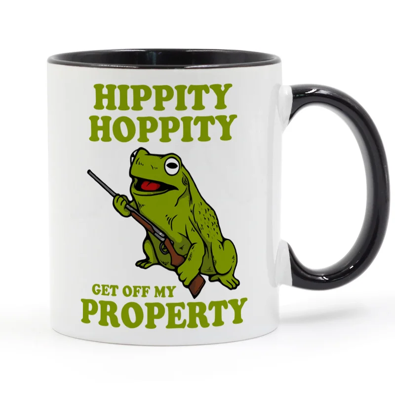Кофейная кружка Hippity hopустанавливаемая на мою собственность керамическая чашка