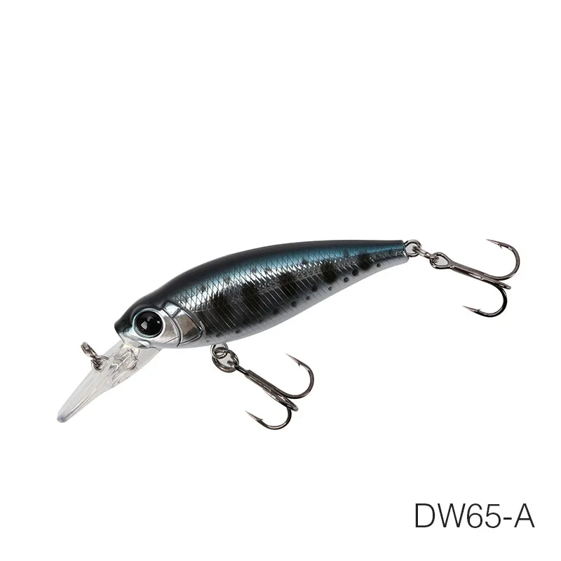 DW65-A TSURINOYA для рыбалки приманки DW65 плавающий мини блесна жесткая приманка 58 мм 5g Высокое качество Профессиональный приманка воблер карандаш Swimbait - Цвет: DW65-A