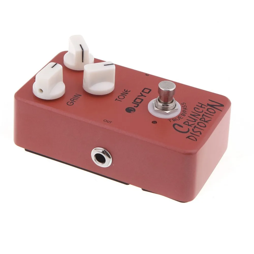 Joyo JF-03 искажение искажений педаль эффектов для электрогитары настоящий байпас