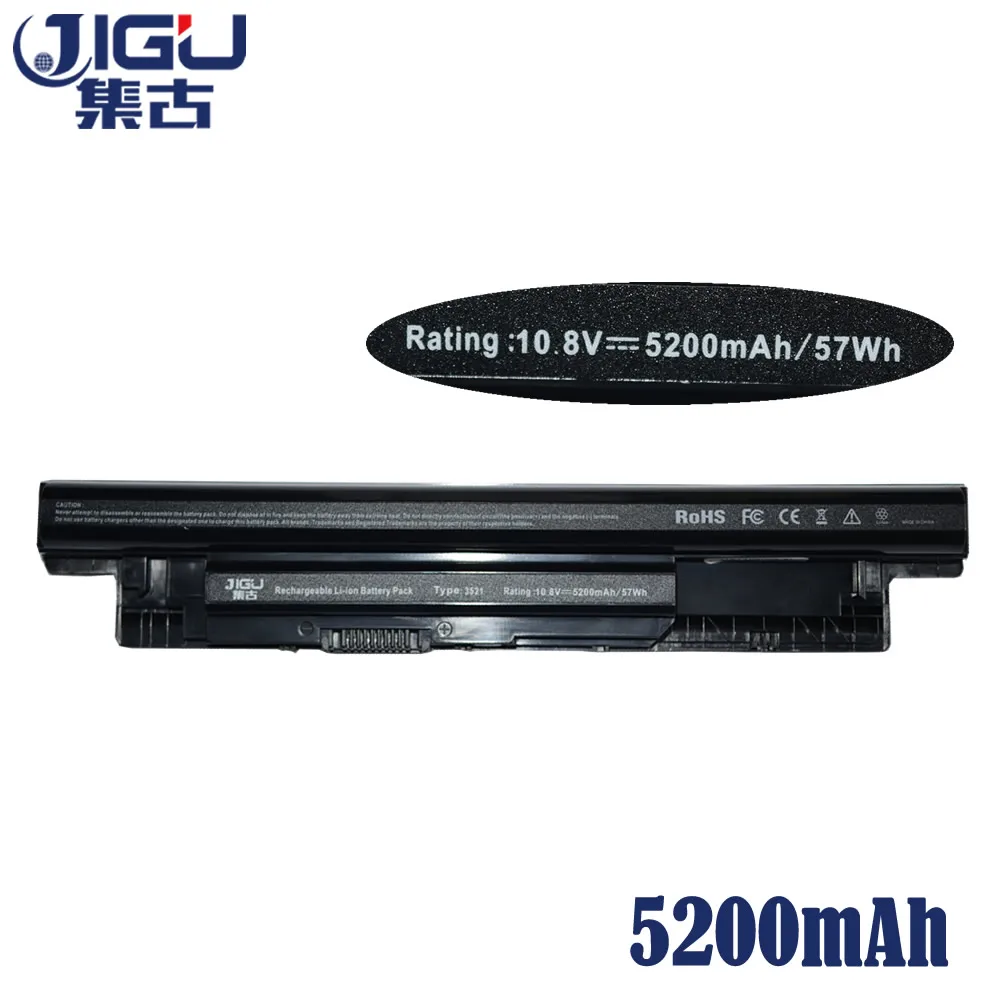 JIGU Laptop Battery For Dell for INSPIRON 3521 XCMRD PVJ7J 8RT13 6KP1N 4DMNG 49VTP FW1MN 312-1433 312-1390 312-1387 6 Cells | Компьютеры и