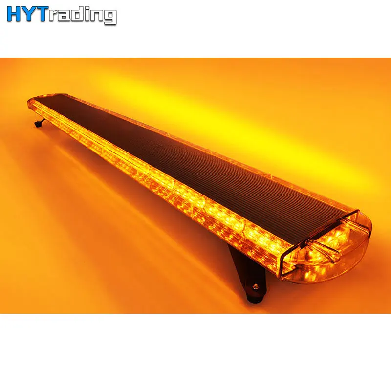 120LED 3" до 72" светодиодный стробоскопический сигнальный светильник для автомобилей, грузовиков, маяков, аварийный светильник s светильник 12 В/24 В, Желтый янтарь - Цвет: 120LED