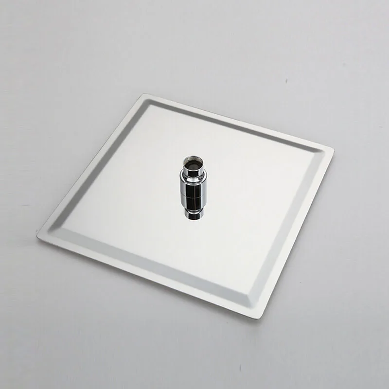 Бесплатная доставка квадратная Лейка для душа из нержавеющей стали 8 дюймов