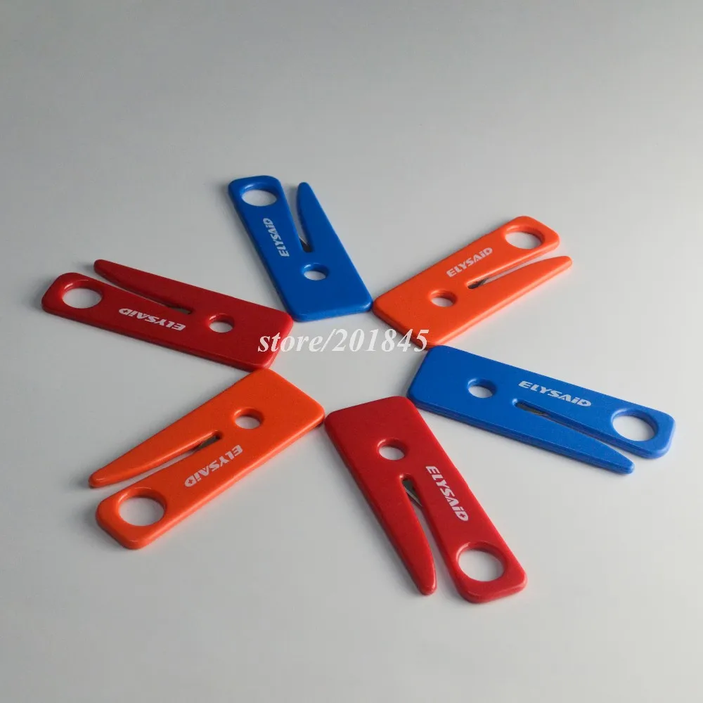 

Optional Color Elysaid Safety Plastic Car Emergency Seat Belt Cutter For Automotive First Aid Rescue Survival Kit