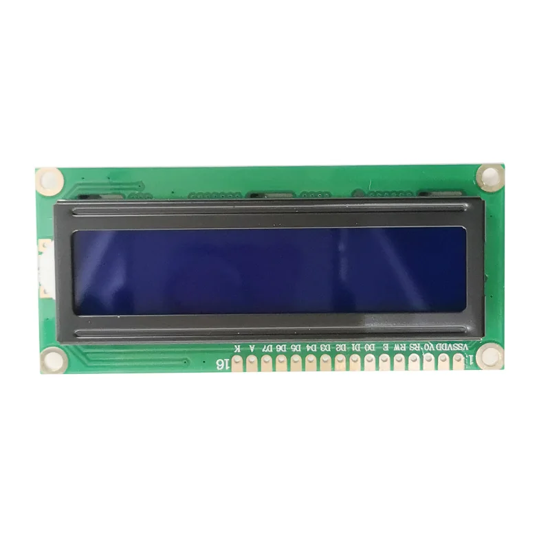 10 шт./лот 3 В синий экран белый Символ модуль ЖКД с подсветкой lcd 1602 дисплей для
