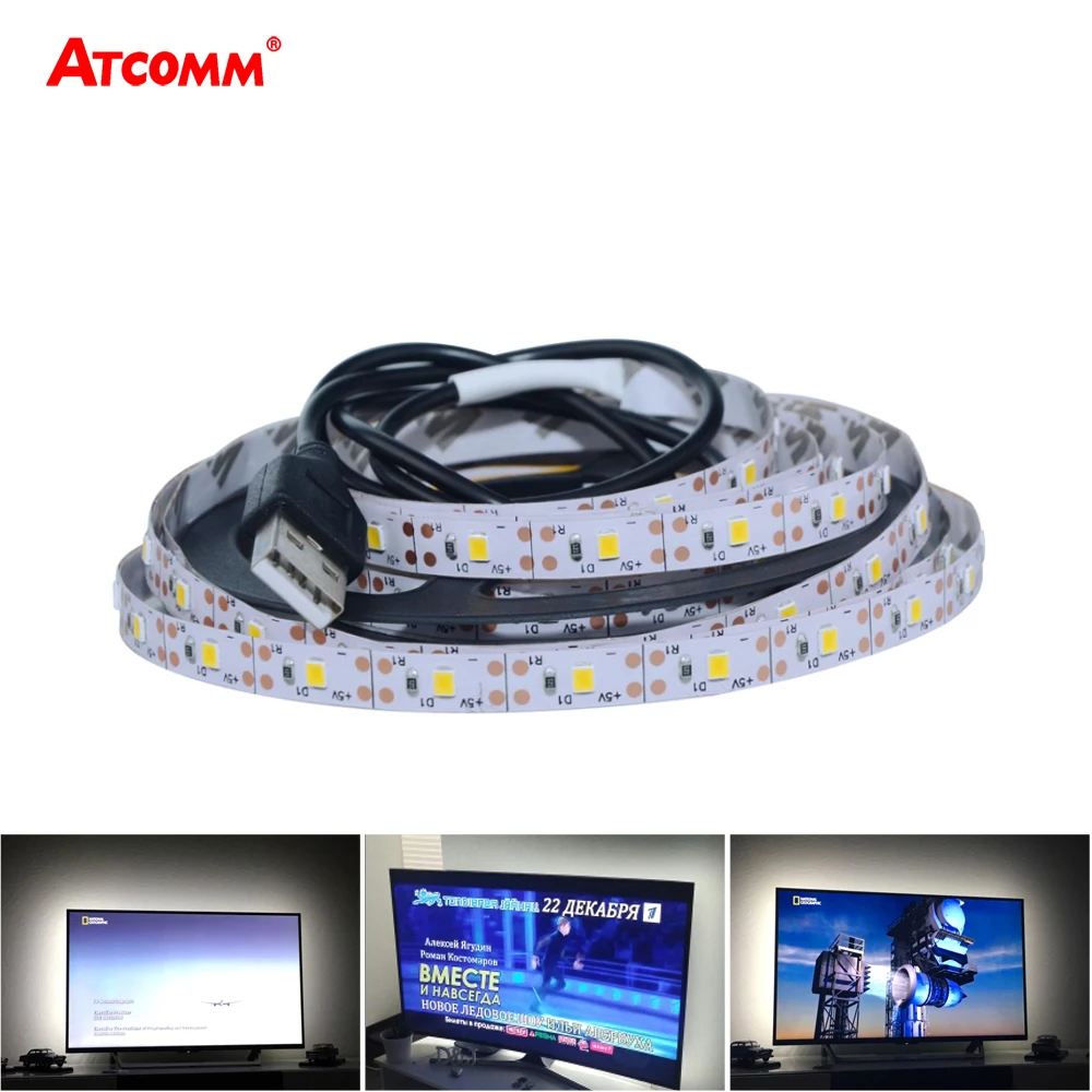 Светодиодная лента с USB 1/2/3/4 м 5 В SMD 2835|Светодиодные ленты| |