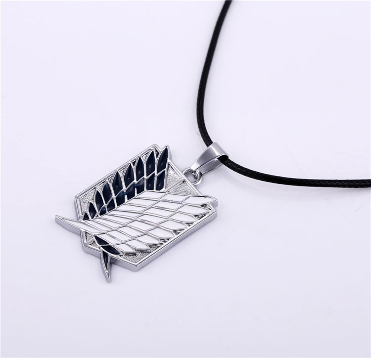 Ожерелье с крыльями из мультфильма атака на Титанов|movie jewelry|attack on titanattack titan necklace |