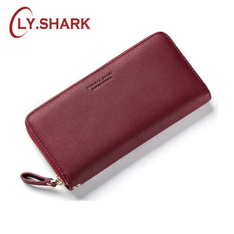 LY. SHARK Длинный кошелек из искусственной кожи геометрический рисунок натуральный