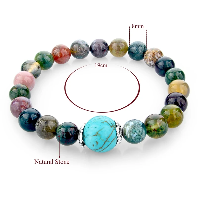 Модные Винтажные браслеты LongWay ювелирные изделия многоцветные из натурального