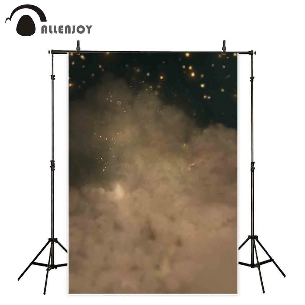 Allenjoy фон для фотосъемки ночное мигание звездное небо облака детская Вселенная