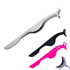 1 шт. Многофункциональный Накладные приспособление для снятия ресниц Нержавеющаясталь вспомогательный прибор для подкручивания ресниц Пинцет клип