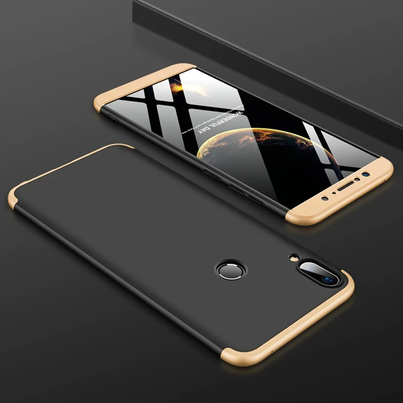 Рыцарь Гибридный тройной 360 Полный Корпус задняя крышка чехол Zenfone Max Pro M1 M2 ZB601KL