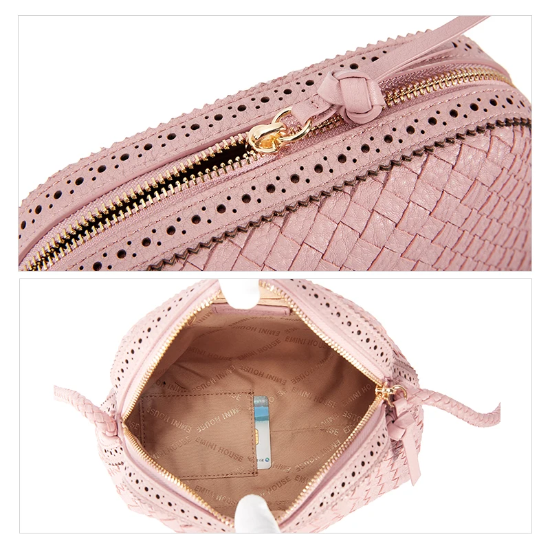 Эмини дом ручной Для женщин натуральная кожа оболочки мешок Crossbody сумки модные