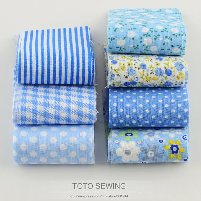 Хлопчатобумажная ткань для рукоделия ленты шитья ручной работы 5 см x 100 F035 #7