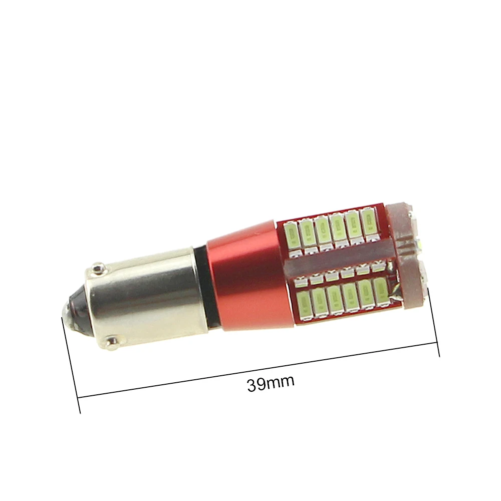 KEIN 2 шт. H6W BAX9S светодиодные автомобильные 57SMD 6000K габаритные огни номерной знак