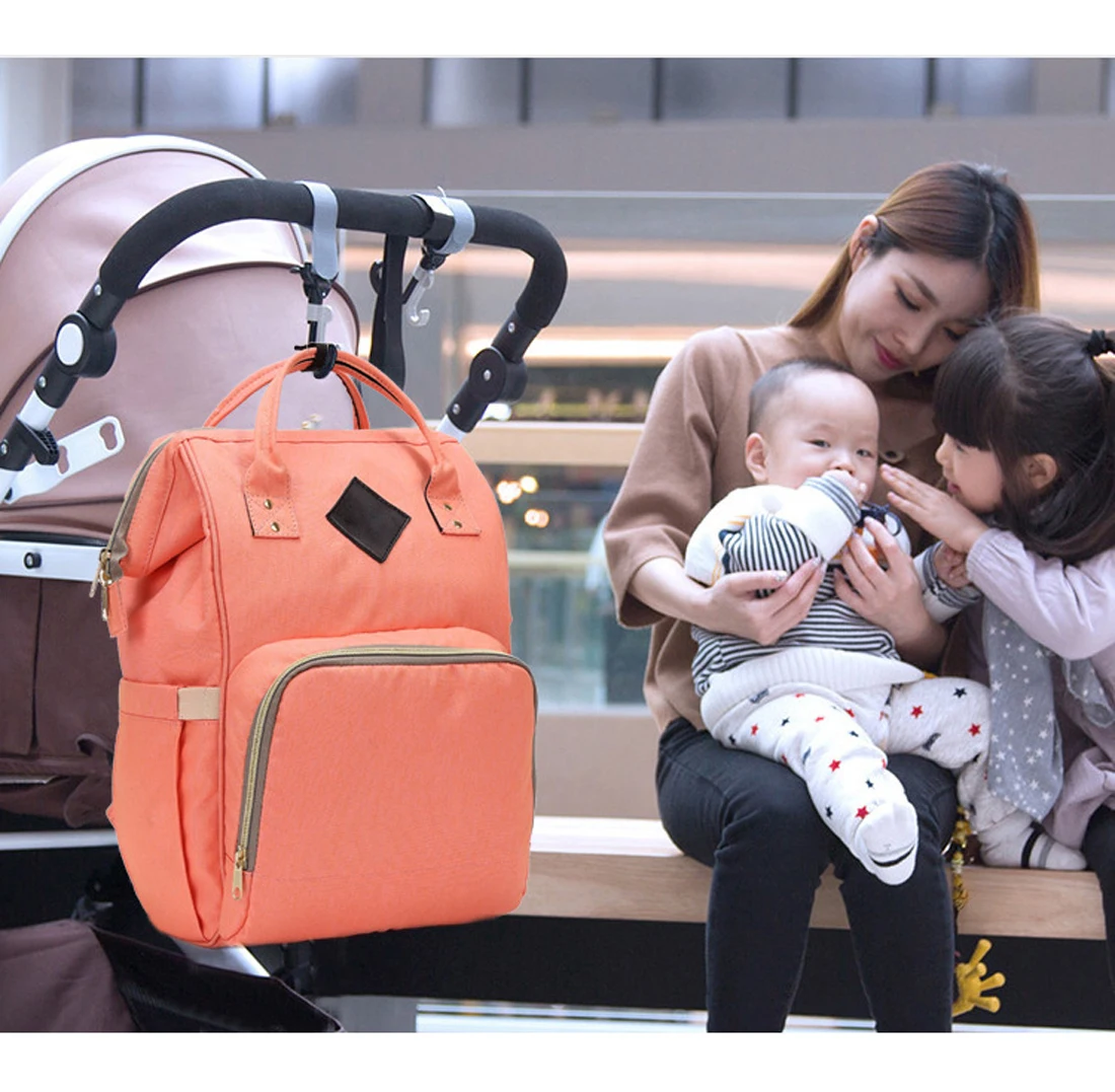 Вместительный рюкзак для мам GAORUI модная Водонепроницаемая Холщовая