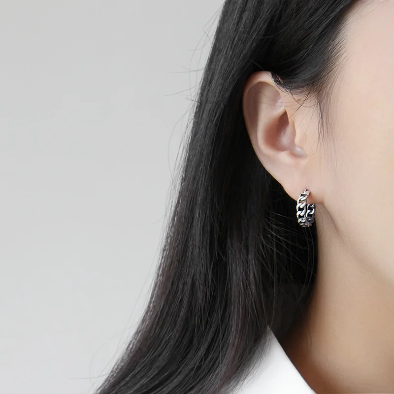 Женские винтажные серьги цепочки LouLeur простые креативные элегантные из