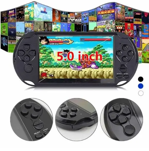 5 0 дюймовый HD экран портативная игровая консоль 8 гб поддержка ТВ 32bit 10000