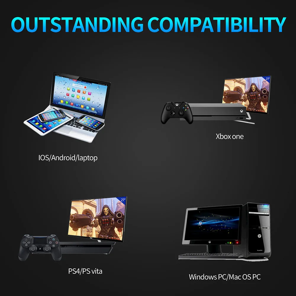 ASKMEER A60 PS4 игровая гарнитура шлем лучшие ПК Стерео Игровые наушники с микрофоном RGB светодиодный светильник для Xbox One компьютерный геймер