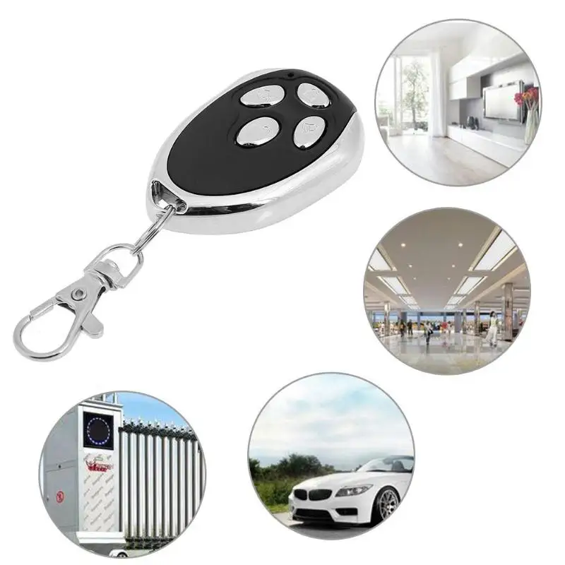 

Remote Switch Smart Wireless Auto 4 Keys Alarm Control Universal for Gate Garage Door Key for 433MHZ DC12V 10mA High Quality