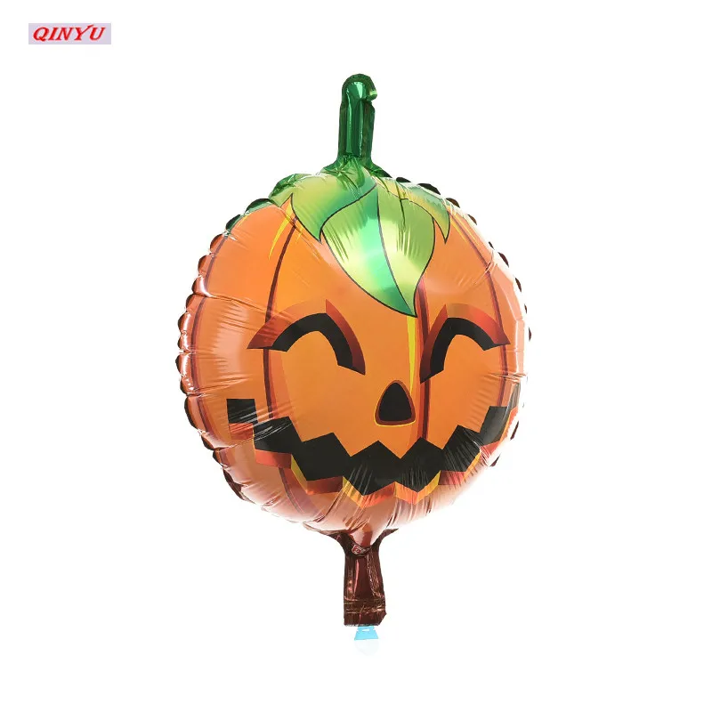 2017 Лидер продаж Мультяшные фольгированные шары в виде тыквы гелиевые детские