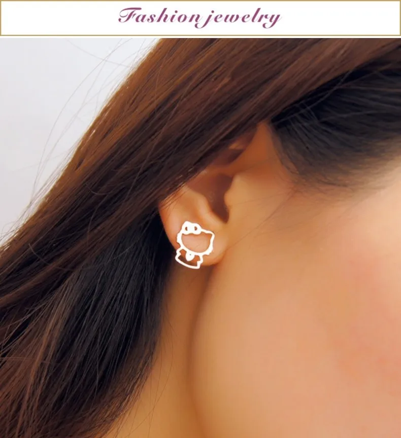 Лидер продаж 2019 уникальные модные серьги в виде милых кошек для женщин недорогие