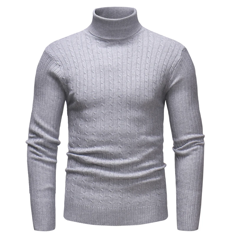 

2018 New Hot sale Winter Mens Fashion Sweaters and Pullovers Men Brand Sweater Male Outerwear Jumper Knitted Turtleneck Sweater