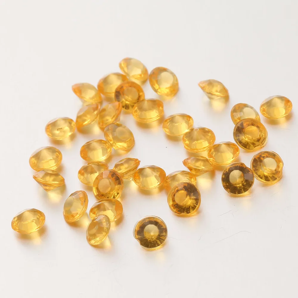 5000 шт 8 мм акриловые кристаллы Алмазный Набор для ногтей с днем рождения конфетти