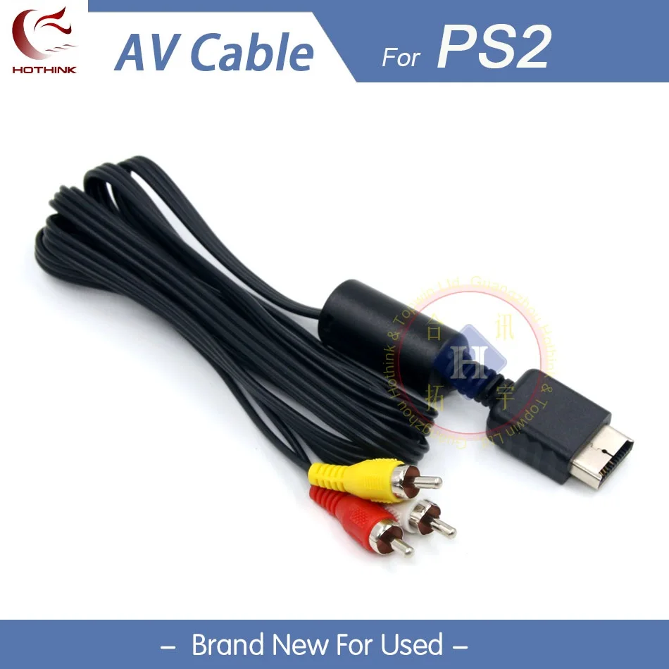 Аудио Видео кабель HOTHINK AV для консолей Sony Playstation 2 3 PS2 / PS3 1 8 м/5 футов|cable for|cable for