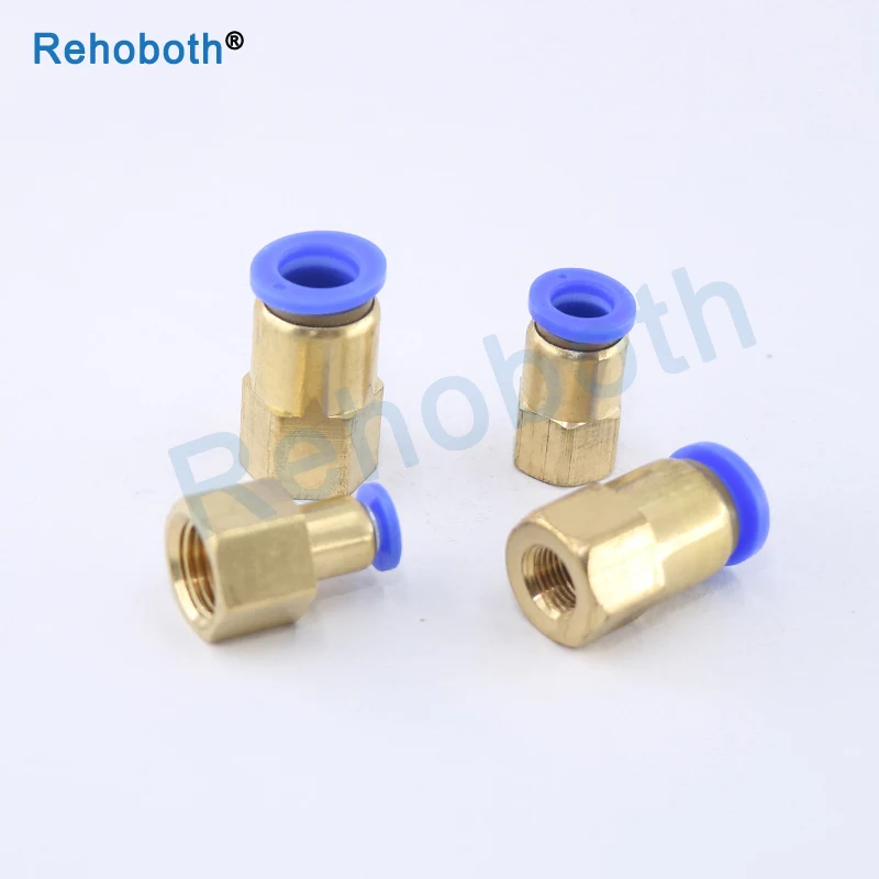 Арматура для воздухопровода 10 мм 12 8 6 шланг трубка 1/8 &quot3/8&quot 1/2 &quotBSP 1/4&quot Женский