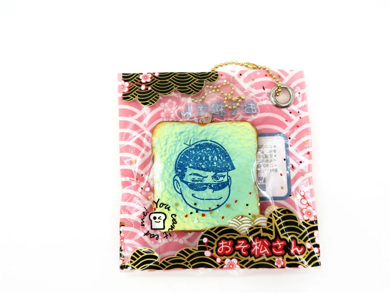 Osomatsu-san toast, 3 стиля, оригинальная упаковка, японские Мультяшные продукты, хлеб мягкий и легко сдавливаемый предмет - Цвет: style3