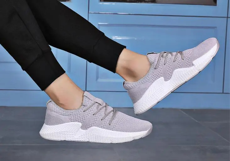 Мужская повседневная обувь Сезон весна-осень Дышащая мужская Tenis Masculino Zapatos Hombre