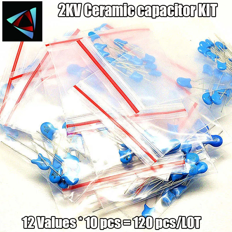 120 шт. керамические конденсаторы 2KV 22P 47P 100P 150P 220P 330P 470P 102 222 332 472 103 | Электронные