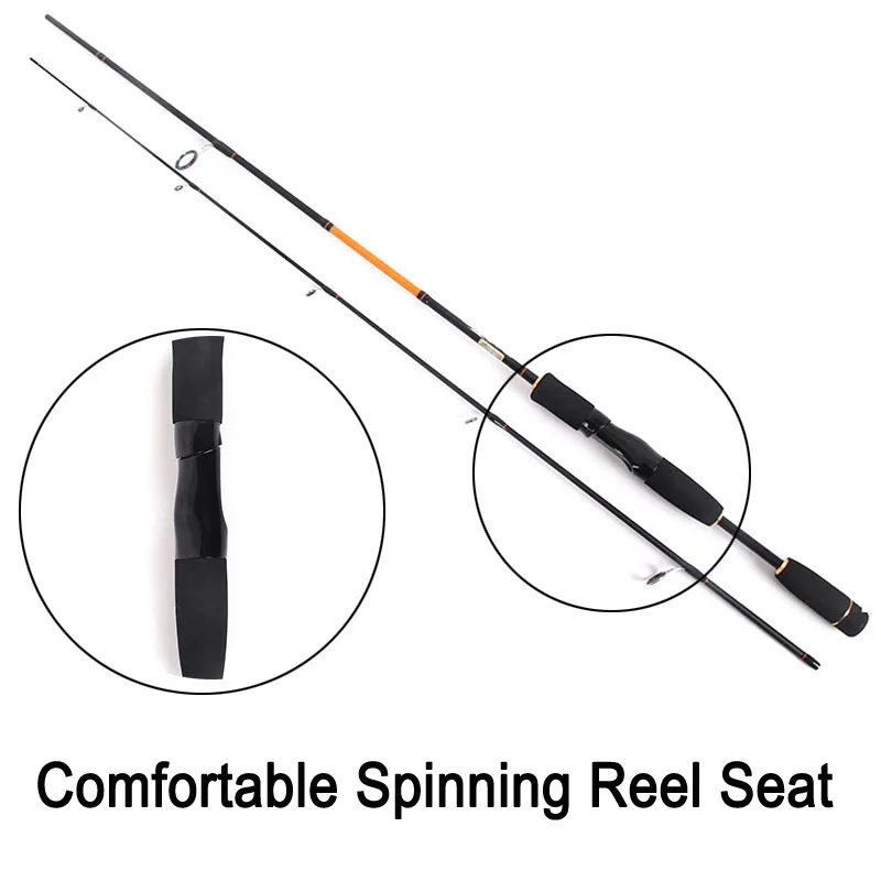Topline Tackle 2018 New Style Spinning Fishing Rod 1.8m 2 Section Carbon Material Popular Sale | Спорт и развлечения