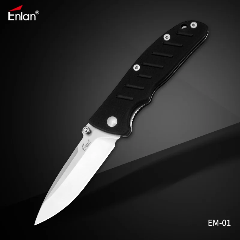 Enlan EM 01 складной нож 8Cr13Mov стальное лезвие G10 рукоятка Кемпинг Охота Выживание