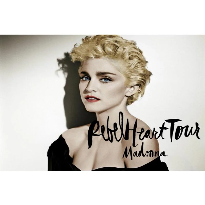 Madonna холст ткань тканевый плакат пользовательские граффити Печать на холсте