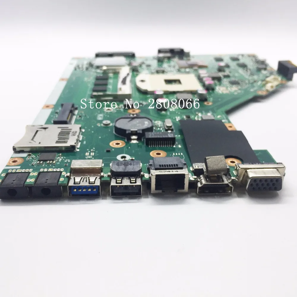 KEFU X55VD для ASUS материнская плата ноутбука оригинальная DDR3 2G/4G RAM rev2.1/rev2.2 работа 100%