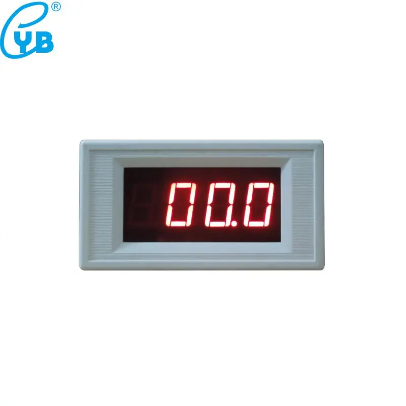 YB5135A DC 200mV 2V 20V 200V 500V вольтметр измеритель напряжения постоянного тока измеряет положительные отрицательные напряжение постоянного тока Напряжение Вольт-монитор тестер - Цвет: Red