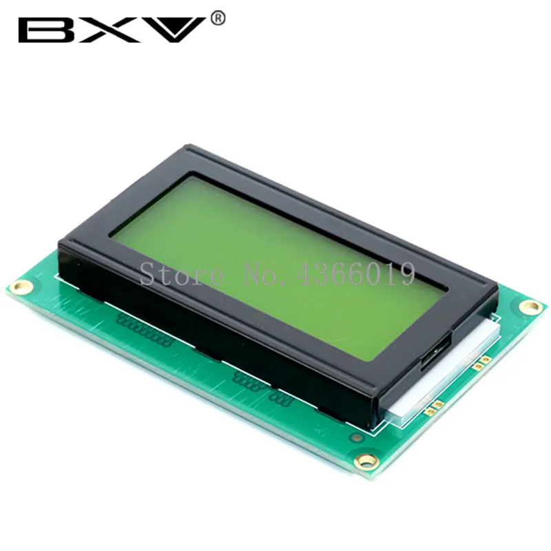 1604 yellow green 1 шт. ЖК-дисплей 1602/1604/2004 Модуль желто-зеленый/синий экран 16x2 16x4 20 х 4-символьный ЖК-дисплей Дисплей модуль 1602 1604 2004 5V для arduino - Цвет: 1604 yellow green