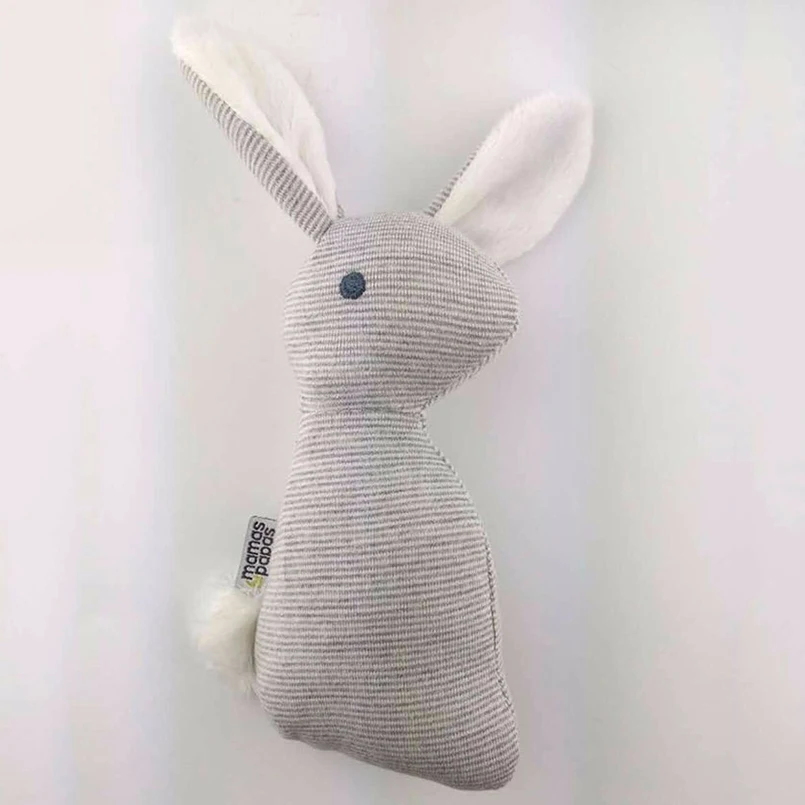 2019 BB Rabbit Baby Toys Plush Bunny Rattle mobiles Infant Ring Bell Crib Bed Hanging Animal Bebe Toy Kids Doll I0112
