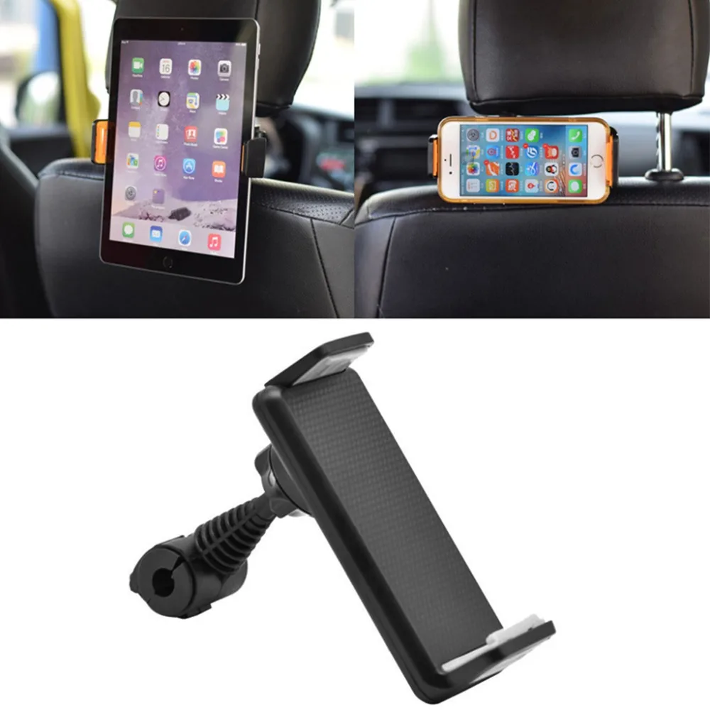 

360Ë Rotating Car Back Seat Headrest Mount Holder Stand For GPS Tablet 4\"-10\"