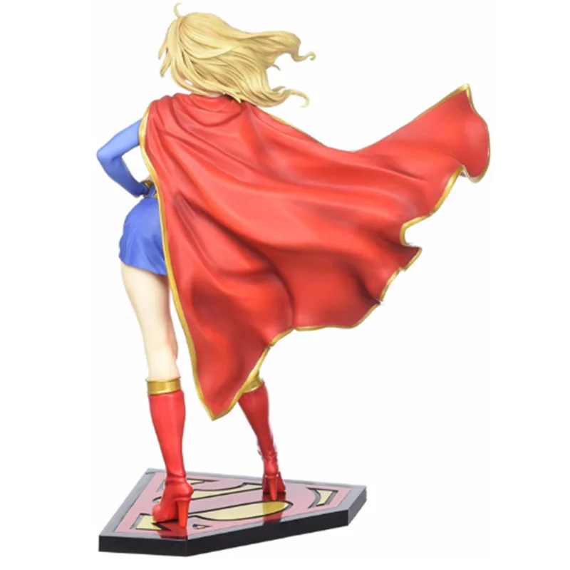 2018 Горячая Аниме Фигурка 21 см DC Comics Bishoujo статуя Супергерл возвращается